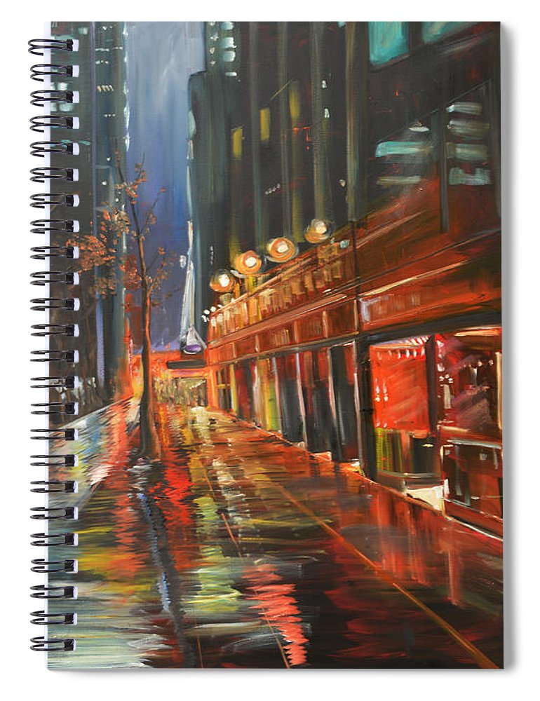 Lonesome Reflection - Spiral Notebook